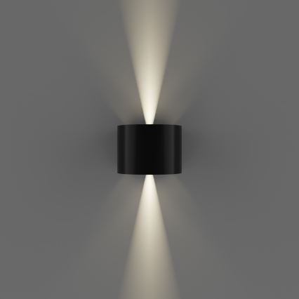 APLED - LED-Außenwandleuchte OVAL 2xLED/3W/230V IP65
