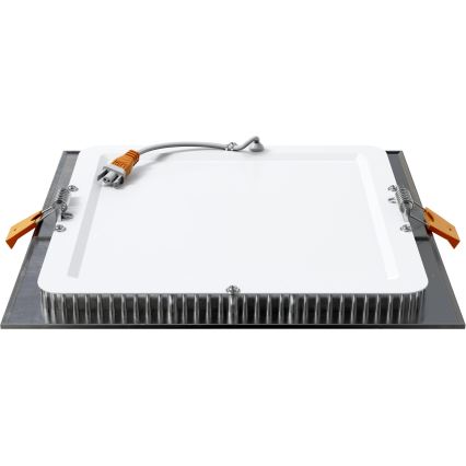 APLED - LED-Badezimmer-Einbauleuchte SQUARE LED/18W/230V IP41 220x220 mm