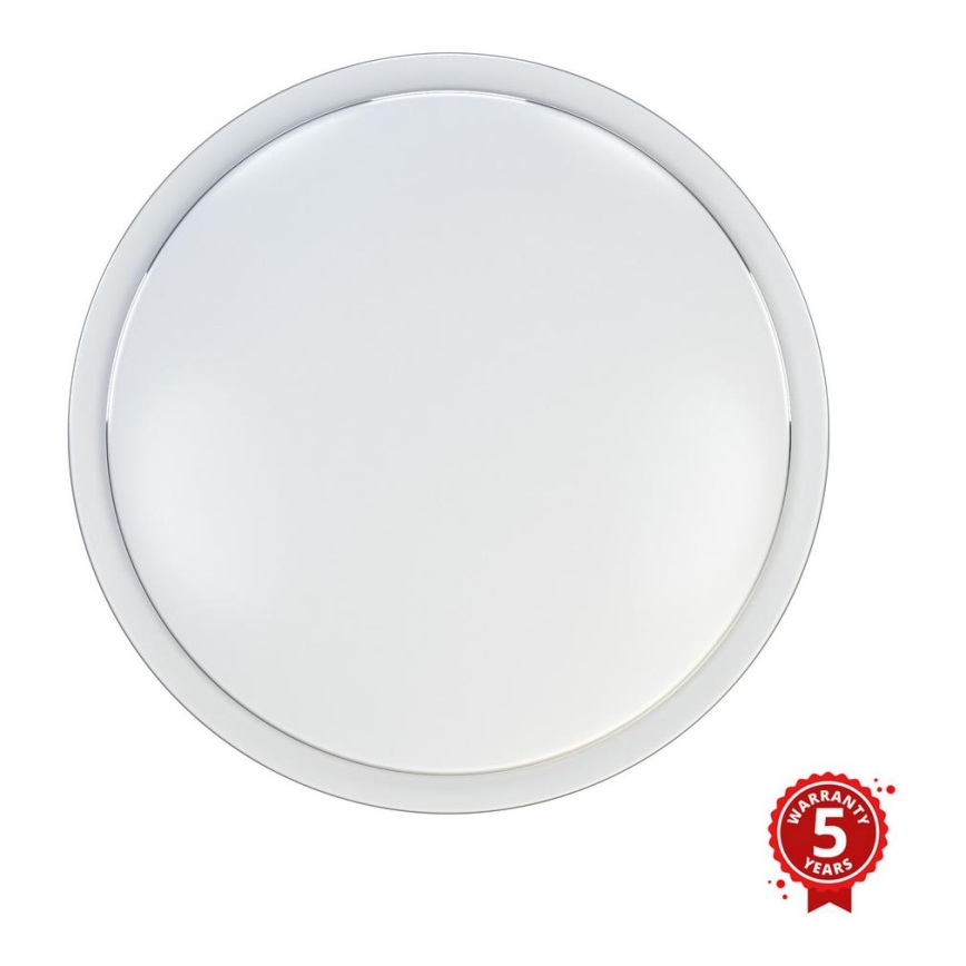 APLED - LED-Deckenleuchte LENS R TRICOLOR LED/18W/230V IP41 2700 - 6500K + Notfall