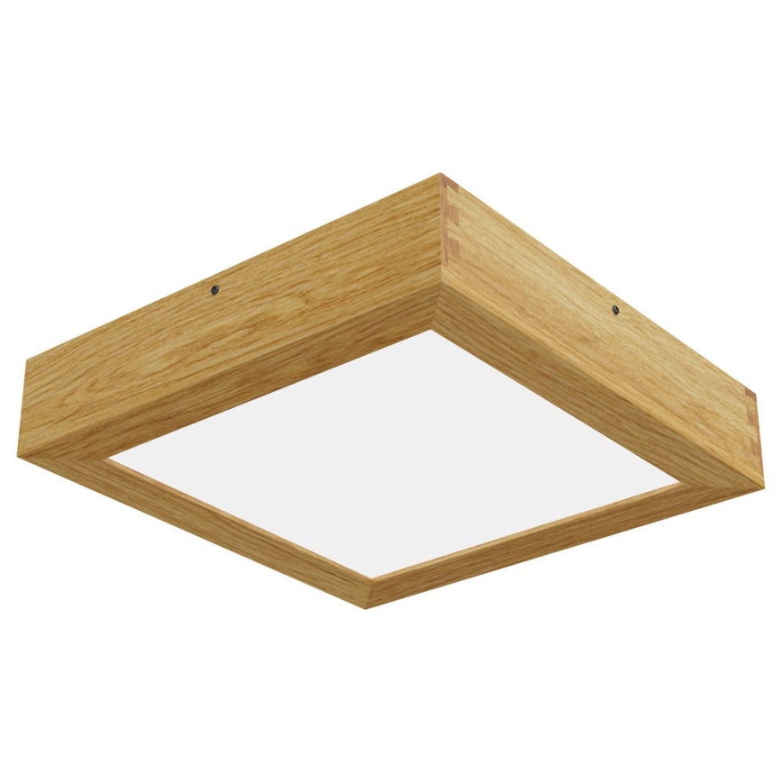 APLED - LED Deckenleuchte QUADRA LED/24W/230V Eiche