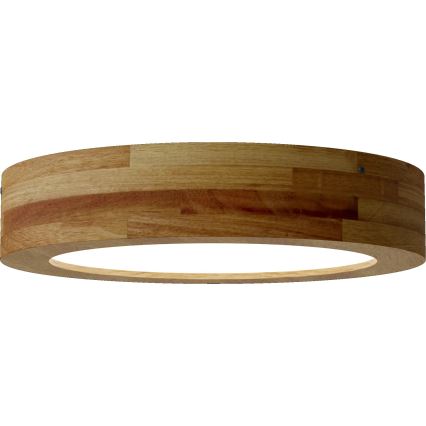 APLED - LED-Deckenleuchte RONDO LED/24W/230V d. 30 cm Holz