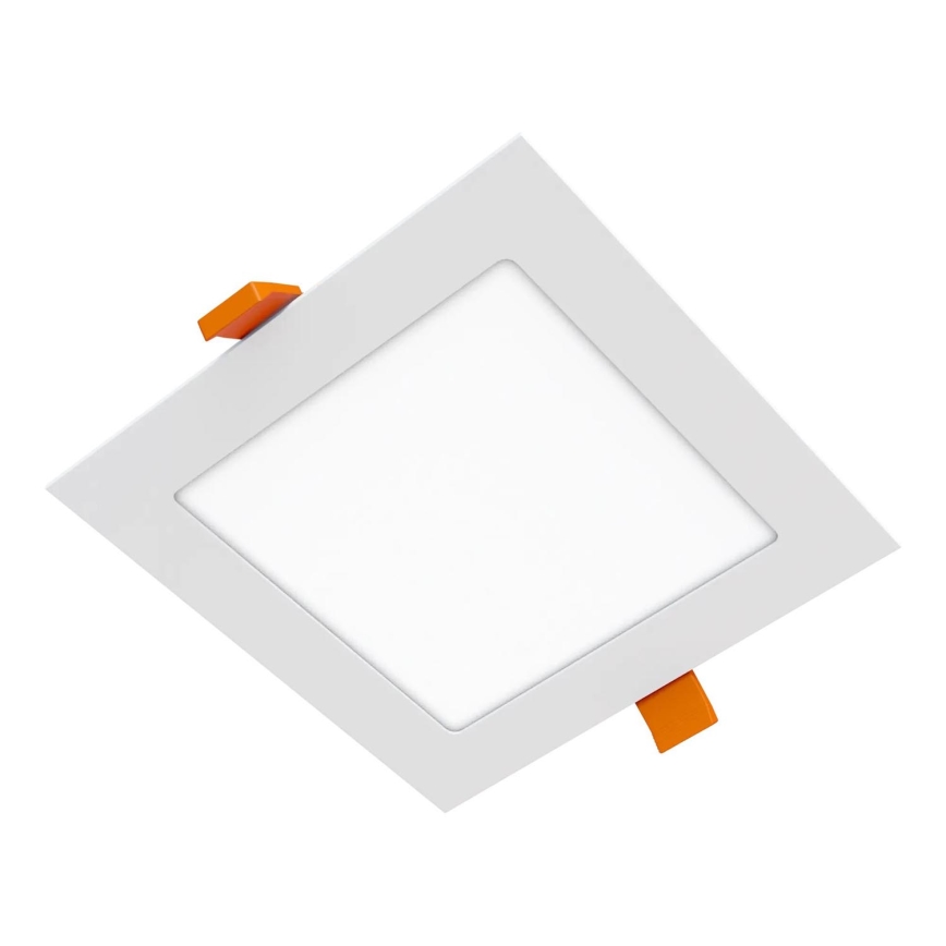 APLED - LED-Einbauleuchte für Badezimmer SQUARE LED/12W/230V IP40 17x17 cm weiß