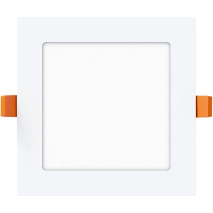 APLED - LED-Einbauleuchte für Badezimmer SQUARE LED/12W/230V IP40 17x17 cm weiß