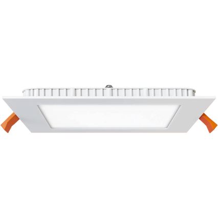 APLED - LED-Einbauleuchte für Badezimmer SQUARE LED/12W/230V IP40 17x17 cm weiß