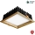 APLED - LED-Einbauleuchte SQUARE WOODLINE LED/12W/230V 3000K 17x17 cm Eiche Massivholz