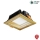 APLED - LED-Einbauleuchte SQUARE WOODLINE LED/3W/230V 3000K 9x9 cm Esche Massivholz