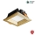 APLED - LED-Einbauleuchte SQUARE WOODLINE LED/3W/230V 3000K 9x9 cm Kiefer Massivholz