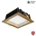 APLED - LED-Einbauleuchte SQUARE WOODLINE LED/6W/230V 4000K 12x12 cm Esche Massivholz