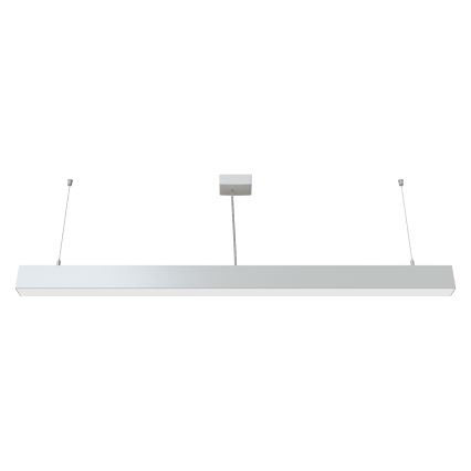 APLED – LED-Hängeleuchte an Schnur LOOK LED/46W/230V 4000K 120 cm silbern