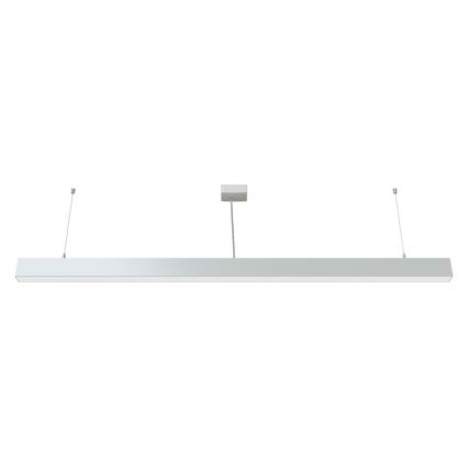 APLED – LED-Hängeleuchte an Schnur LOOK LED/58W/230V 4000K 150 cm silbern