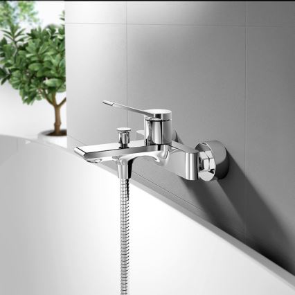 Aqualine - Badewannenarmatur BOLERO glänzendes Chrom