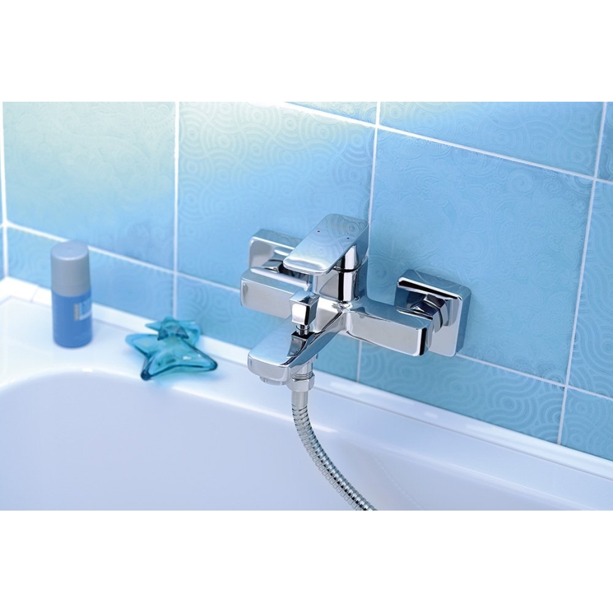 Aqualine - Badewannenarmatur FACTOR glänzendes Chrom