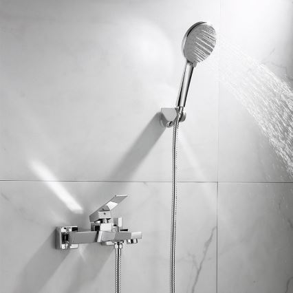 Aqualine - Badewannenarmatur RITMO glänzendes Chrom