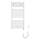 Aqualine - Badezimmer-Elektro-Heizkörper DIRECT-E 300W/230V 96 cm weiß gerade