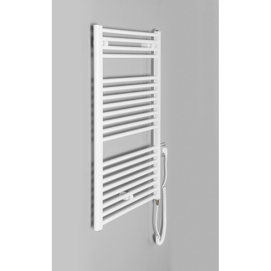 Aqualine - Badezimmer-Elektro-Heizkörper DIRECT-E 400W/230V 96 cm weiß gerade