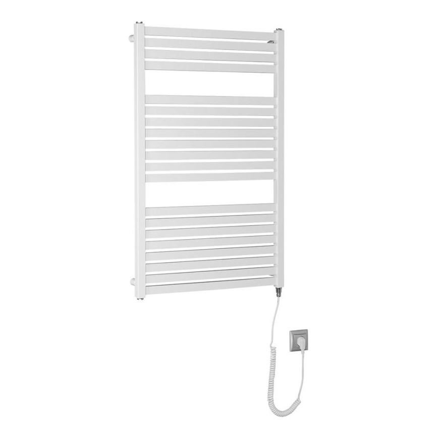 Aqualine - Badezimmer-Elektro-Heizkörper TONDI-E 400W/230V 97 cm weiß gerade