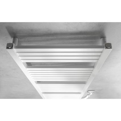 Aqualine - Badezimmer-Elektro-Heizkörper TONDI-E 500W/230V 133 cm weiß gerade