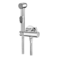 Aqualine - Bidet-Armatur mit Handbrause, glänzender Chrom
