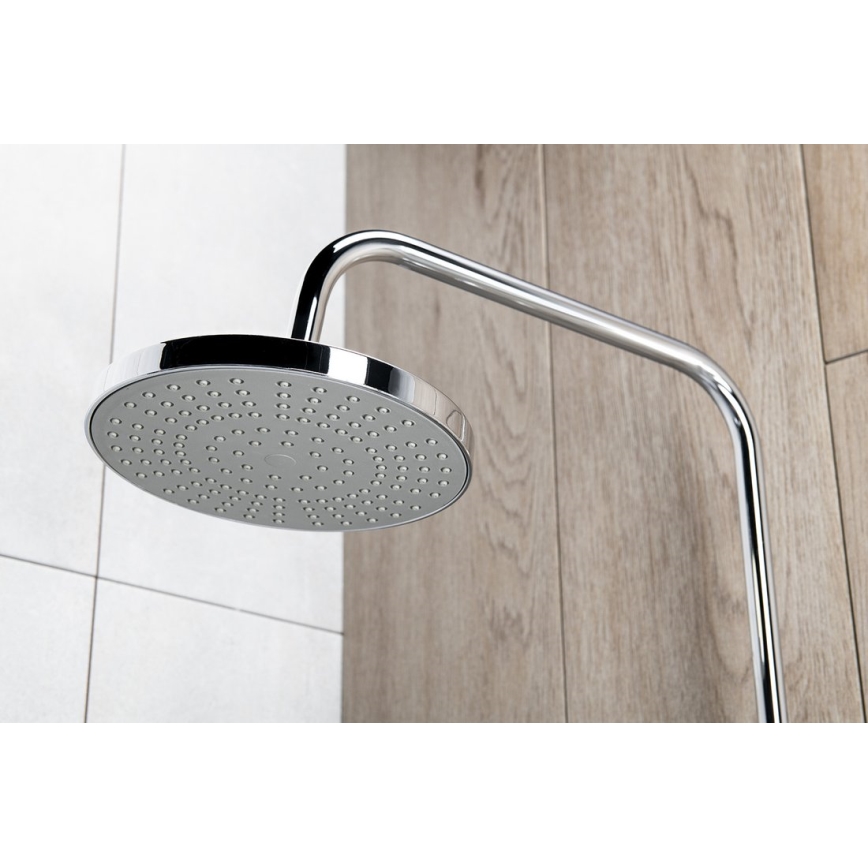 Aqualine - Duschgarnitur mit thermostatischer Armatur LIGA glänzendes Chrom