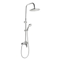Aqualine - Duschset mit Einhebelmischer KASIOPEA, Hochglanz-Chrom