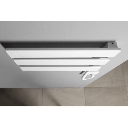 Aqualine - Elektrischer Handtuchwärmer ELVIS 50 W 46x34 cm weiß