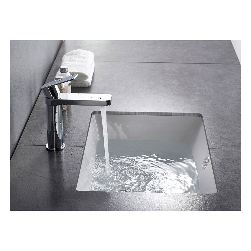 Aqualine - Waschbeckenarmatur DAPHNE 15,5 cm glänzendes Chrom