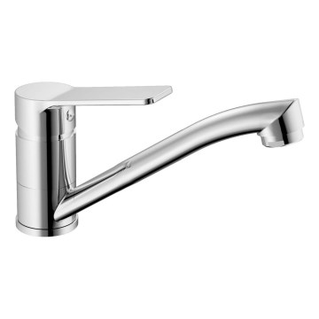 Aqualine - Waschbeckenarmatur mit drehbarem Auslauf SINTRA glänzendes Chrom