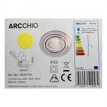Arcchio - Einbauleuchte SOPHIA 1xGU10/50W/230V