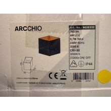 Arcchio - LED-Outdoor-Wandleuchte ALIMA LED/8W/230V IP44