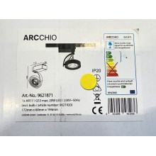 Arcchio - LED-Strahler für Schienensystem RICK AR111 1xG53/13W/230V