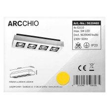 Arcchio - LED-Strahler VINCE 4xGU10/10W/230V
