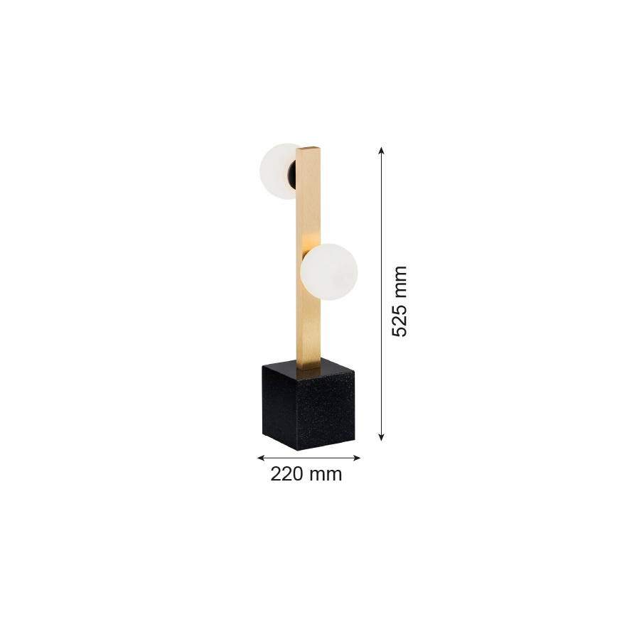 Argon 1044 - Tischleuchte FREEMONT 2xG9/5W/230V