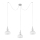 Argon 1354 - LED-Kronleuchter an einer Litze TULUZA 3xLED/5W/230V