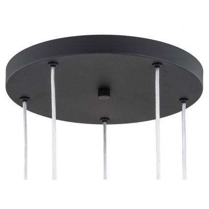 Argon 2103 - Hängeleuchte HOLLYWOOD 5xE14/7W/230V schwarz