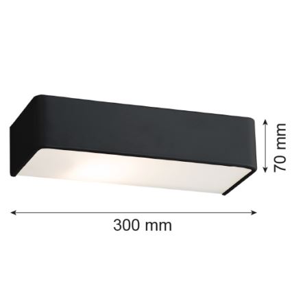 Argon 3075 - Wandleuchte RODAN 1xE27/15W/230V