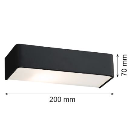 Argon 3079 - Wandleuchte RODAN 1xE27/15W/230V