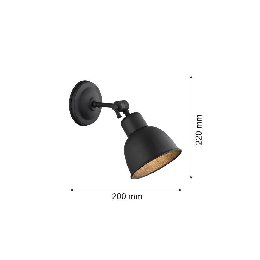 Argon 3172 - Wandleuchte EUFRAT 1xE27/60W/230V