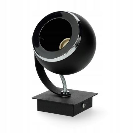 Argon 3638 - Wandstrahler KOS 1xGU10/5W/230V schwarz/glänzendes Chrom
