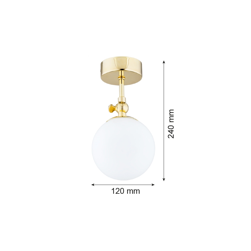 Argon 4001 - Badezimmeranbauleuchte LATINA 1xE14/40W/230V IP44