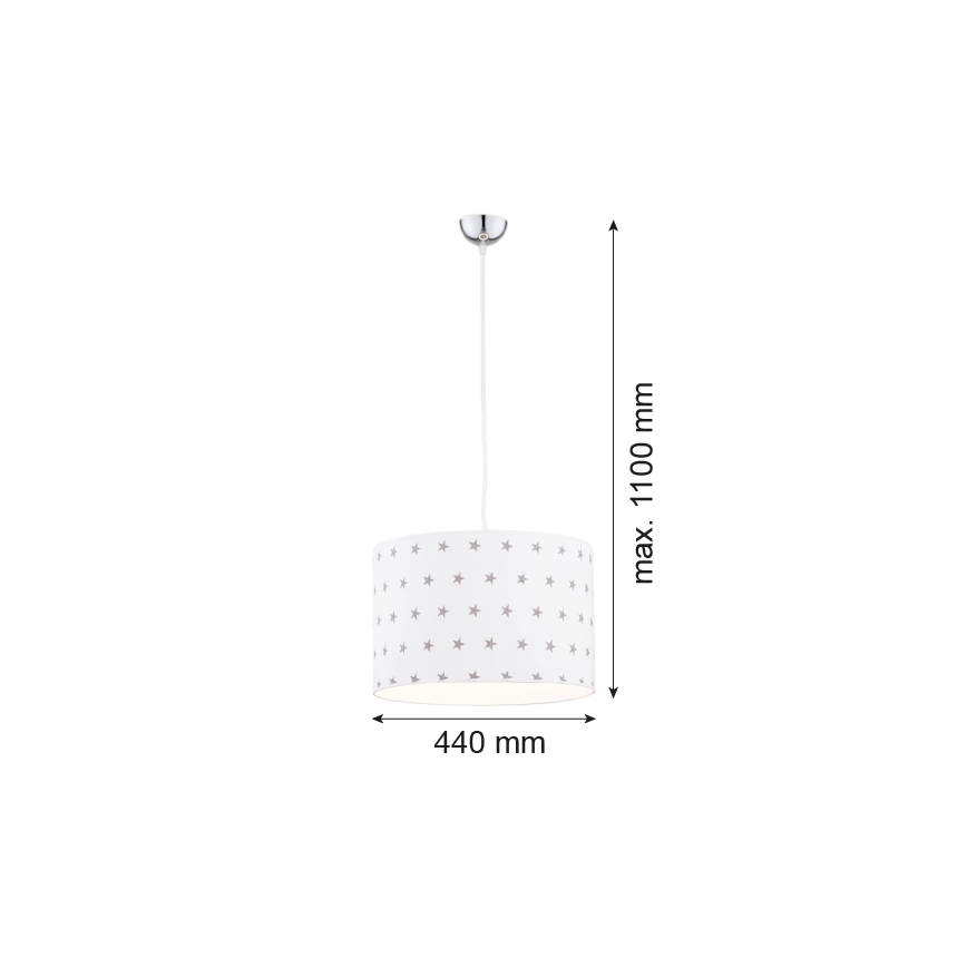 Argon 4133 - Hängeleuchte MAGIC 1xE27/15W/230V weiß
