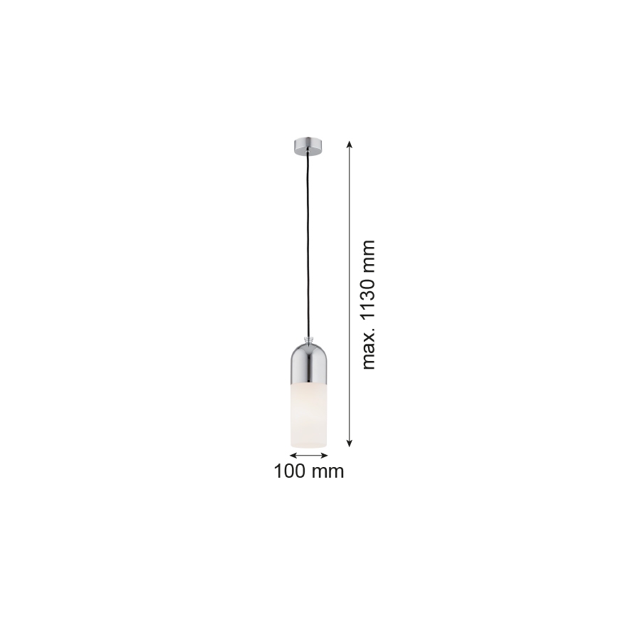 Argon 4211 - Hängeleuchte BURGOS 1xE27/15W/230V chrom glänzend