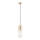 Argon 4212 - Kronleuchter an Stange BURGOS 1xE27/15W/230V Messing
