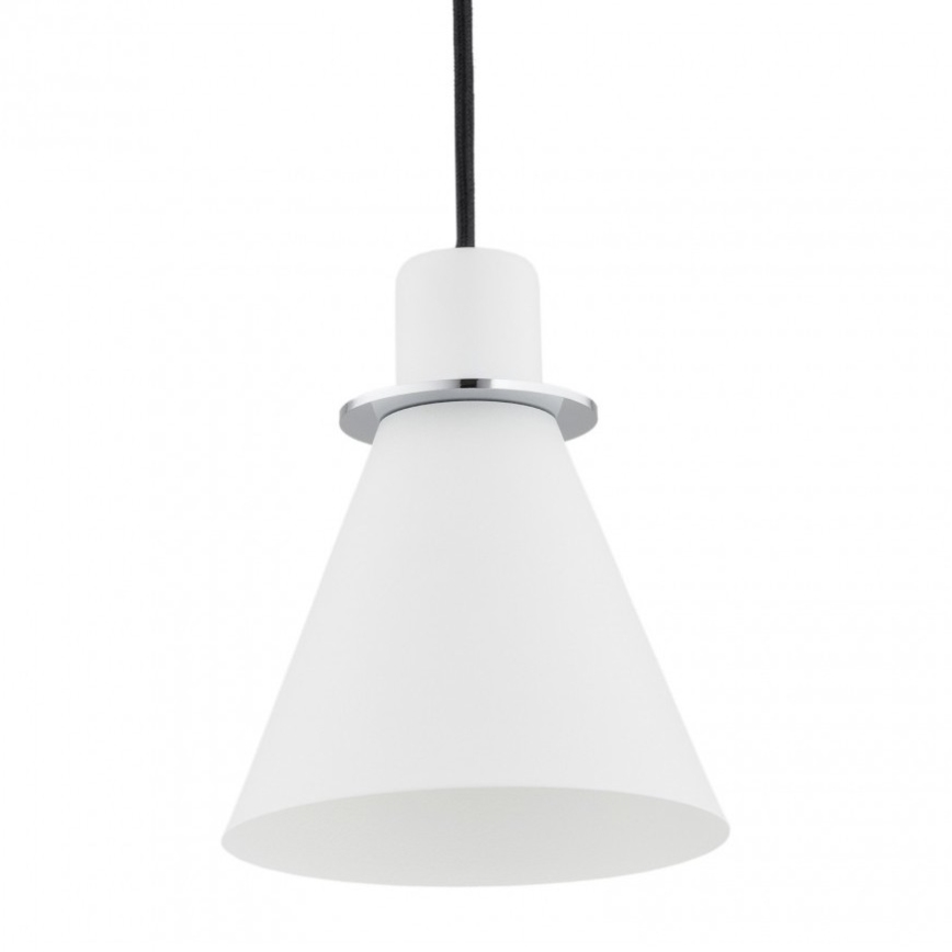 Argon 4681 - Hängeleuchte BEVERLY 1xE27/15W/230V weiß/chrom glänzend