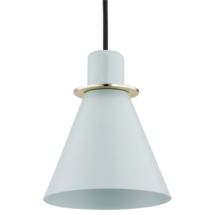 Argon 4682 - Hängeleuchte BEVERLY 1xE27/15W/230V blau/gold