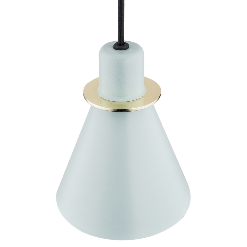 Argon 4682 - Hängeleuchte BEVERLY 1xE27/15W/230V blau/gold
