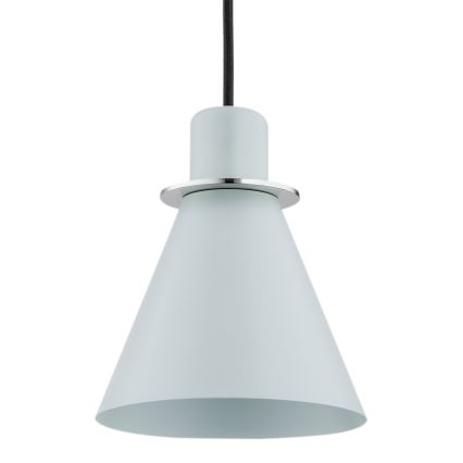 Argon 4683 - Hängeleuchte BEVERLY 1xE27/15W/230V blau/chrom glänzend