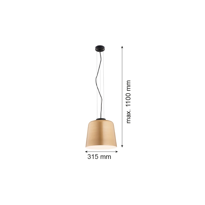Argon 4690 - Hängeleuchte BERKLEY 1xE27/15W/230V
