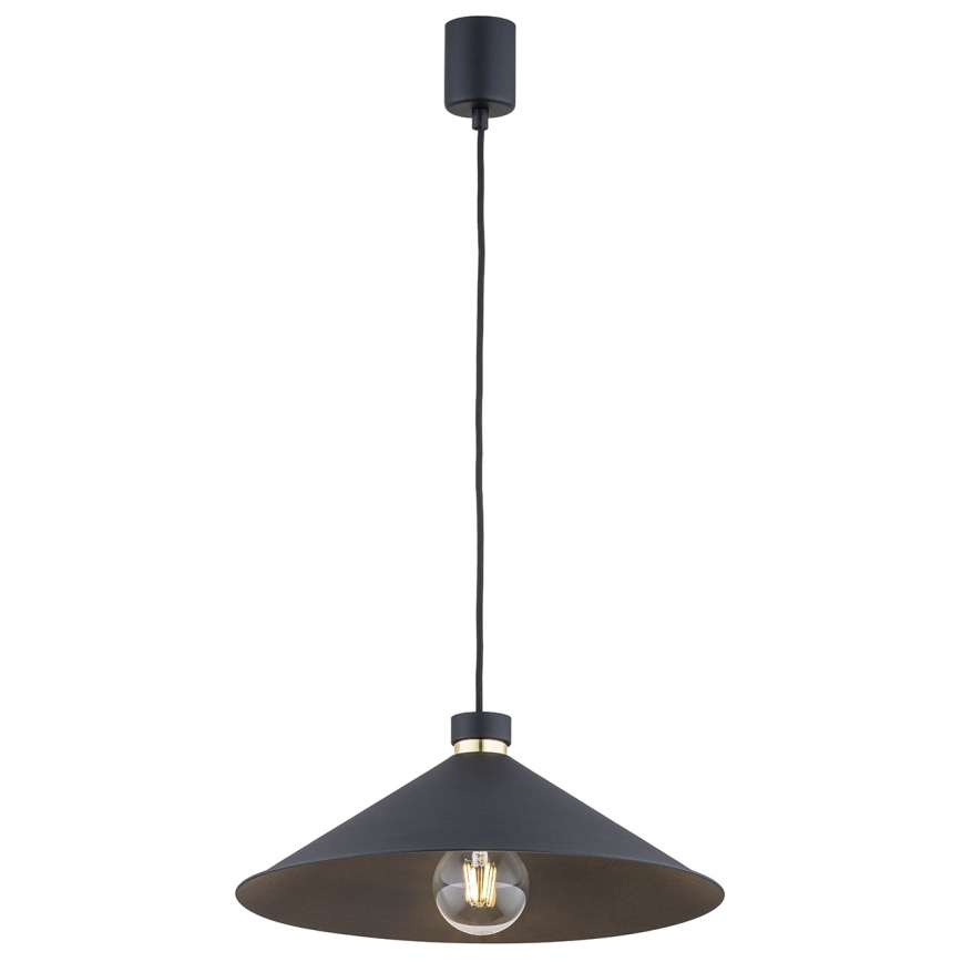 Argon 4695 - Kronleuchter an einer Schnur NASHVILLE 1xE27/15W/230V schwarz
