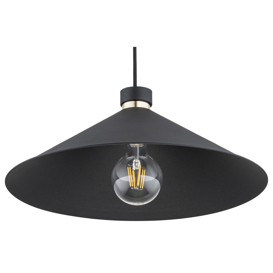 Argon 4695 - Kronleuchter an einer Schnur NASHVILLE 1xE27/15W/230V schwarz