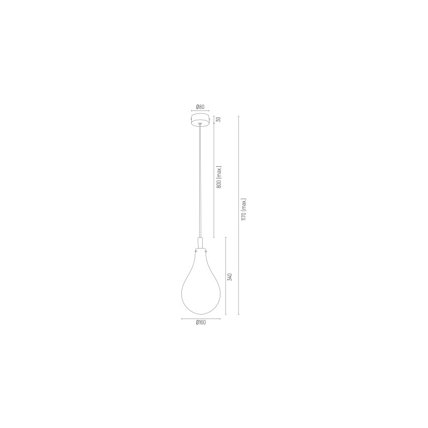 Argon 4696 - Hängeleuchte OAKLAND 1xG9/6W/230V